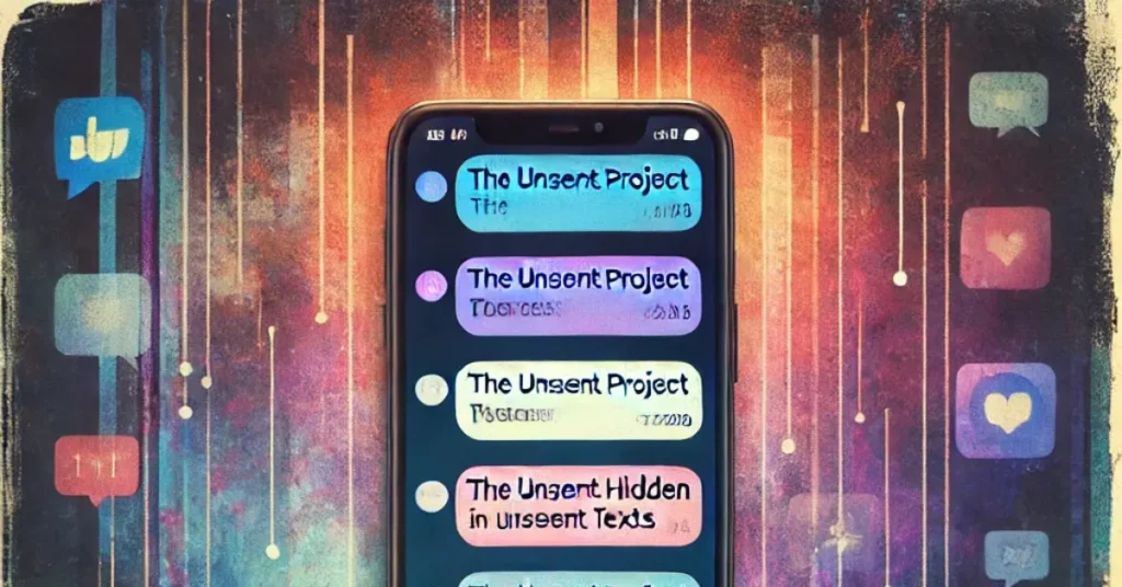 The Unsent Project: Decoding Hidden Meanings in Unsent Texts