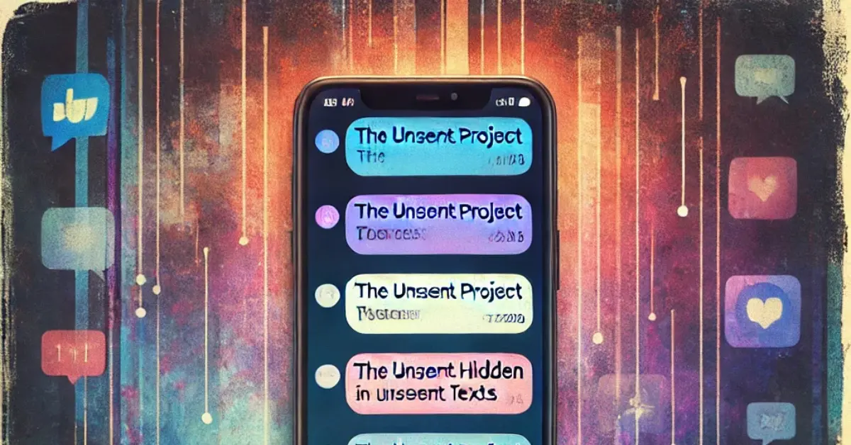 The Unsent Project: Decoding Hidden Meanings in Unsent Texts