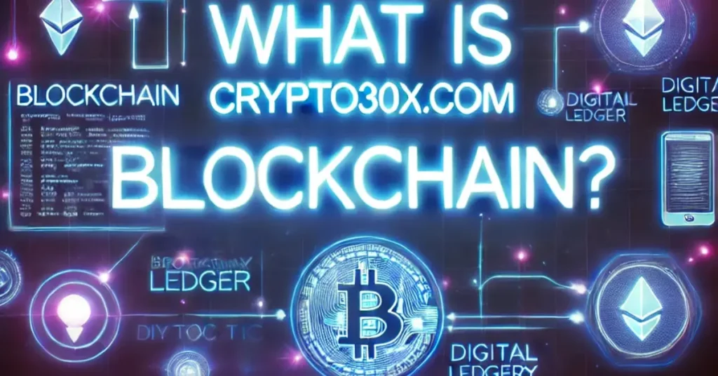 What is Crypto30x.com Blockchain?
